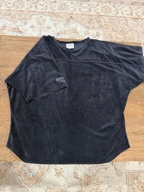 XXXL Men’s Oversized Tee with Sleeve Embroidered Logo